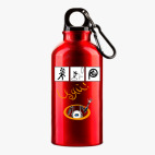 Металлическая бутылка 400 мл UV-DTF