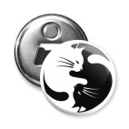 Магнит-открывашка 58 мм Инь Ян