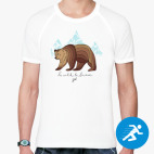 Мужская спортивная футболка