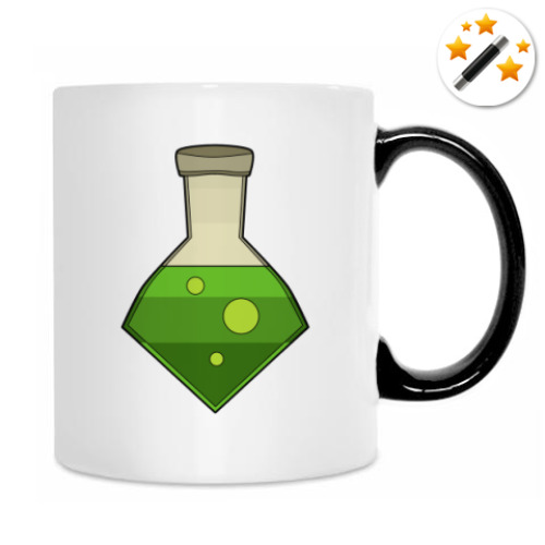 Кружка-хамелеон с принтом Cкорпион