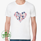 Мужская футболка органик