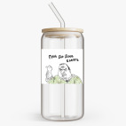 Банка с бамбуковой крышкой