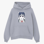 Толстовка худи оверсайз