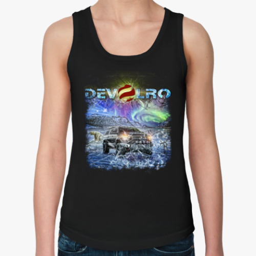 Женская майка с принтом DEVOLRO