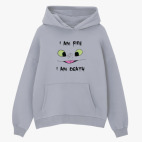 Толстовка худи оверсайз