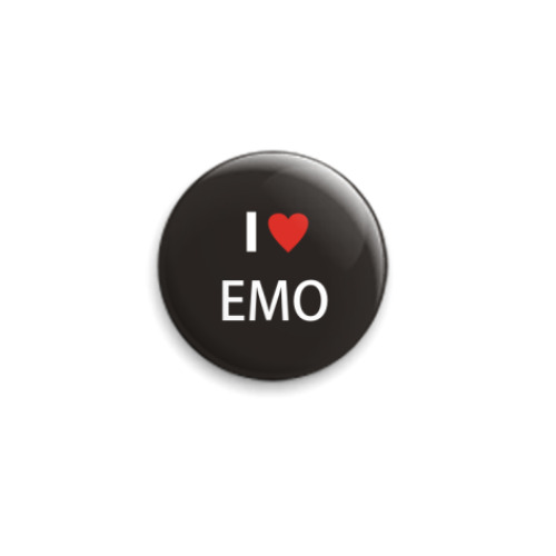 Значок 25мм EMO