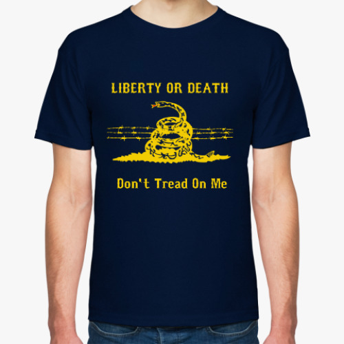 Футболка с принтом Liberty Or Death