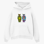 Толстовка худи оверсайз