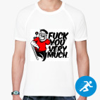 Мужская спортивная футболка