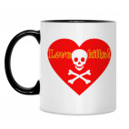 Кружка двухцветная