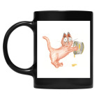 Кружка цветная UV-DTF