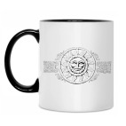 Кружка двухцветная