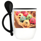 Кружка с ложкой