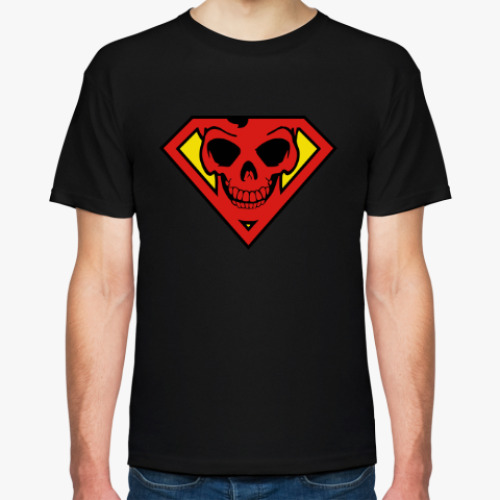 Футболка Skull Superman