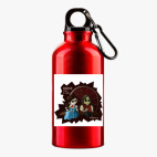 Металлическая бутылка 400 мл UV-DTF