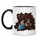 Кружка двухцветная