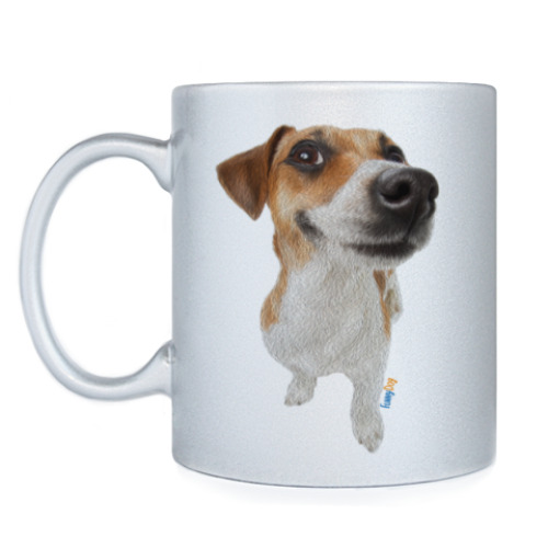 Кружка с принтом Собака