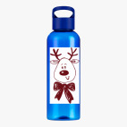 Прозрачная спортивная бутылка