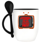 Кружка с ложкой