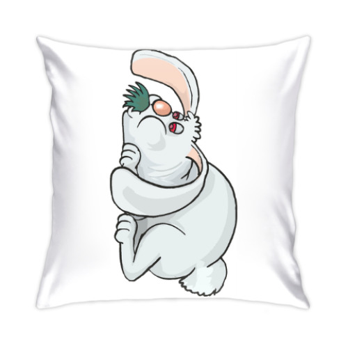 Подушка с принтом Rabbit