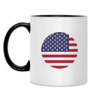 Кружка двухцветная