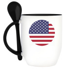 Кружка с ложкой