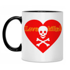 Кружка двухцветная