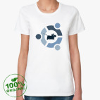 Женская футболка органик