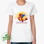 Женская футболка органик