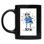 Кружка цветная UV-DTF