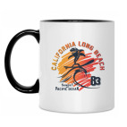 Кружка двухцветная