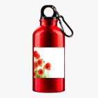 Металлическая бутылка 400 мл UV-DTF