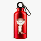 Металлическая бутылка 400 мл UV-DTF