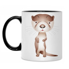 Кружка двухцветная