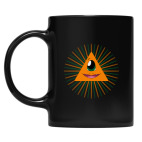 Кружка цветная UV-DTF