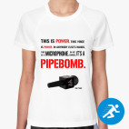 Женская спортивная футболка