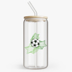 Банка с бамбуковой крышкой