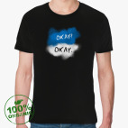 Мужская футболка органик