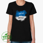 Женская футболка органик