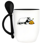 Кружка с ложкой