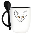 Кружка с ложкой