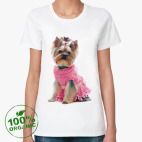 Женская футболка органик