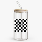 Банка с бамбуковой крышкой