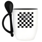 Кружка с ложкой