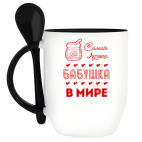 Кружка с ложкой