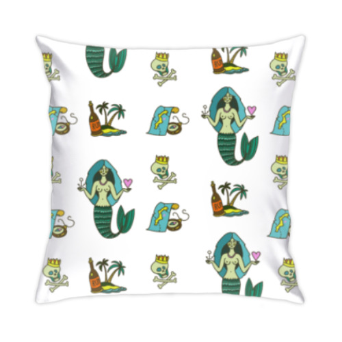 Подушка Морская тема