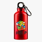 Металлическая бутылка 400 мл UV-DTF