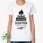 Женская футболка органик