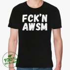 Мужская футболка органик