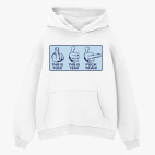 Толстовка худи оверсайз